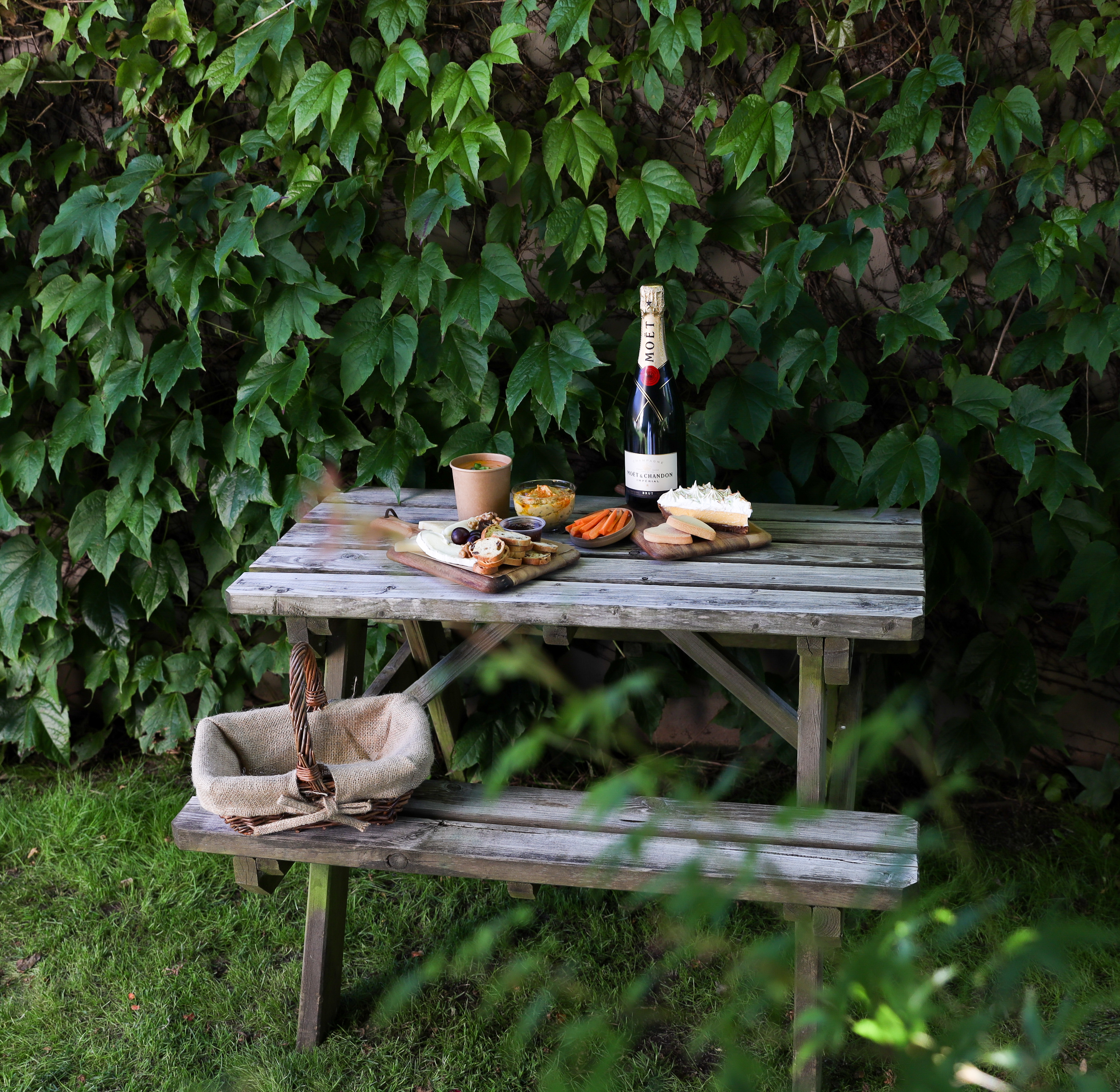 Escena de picnic (Fotografía para Pandelino Bakery)