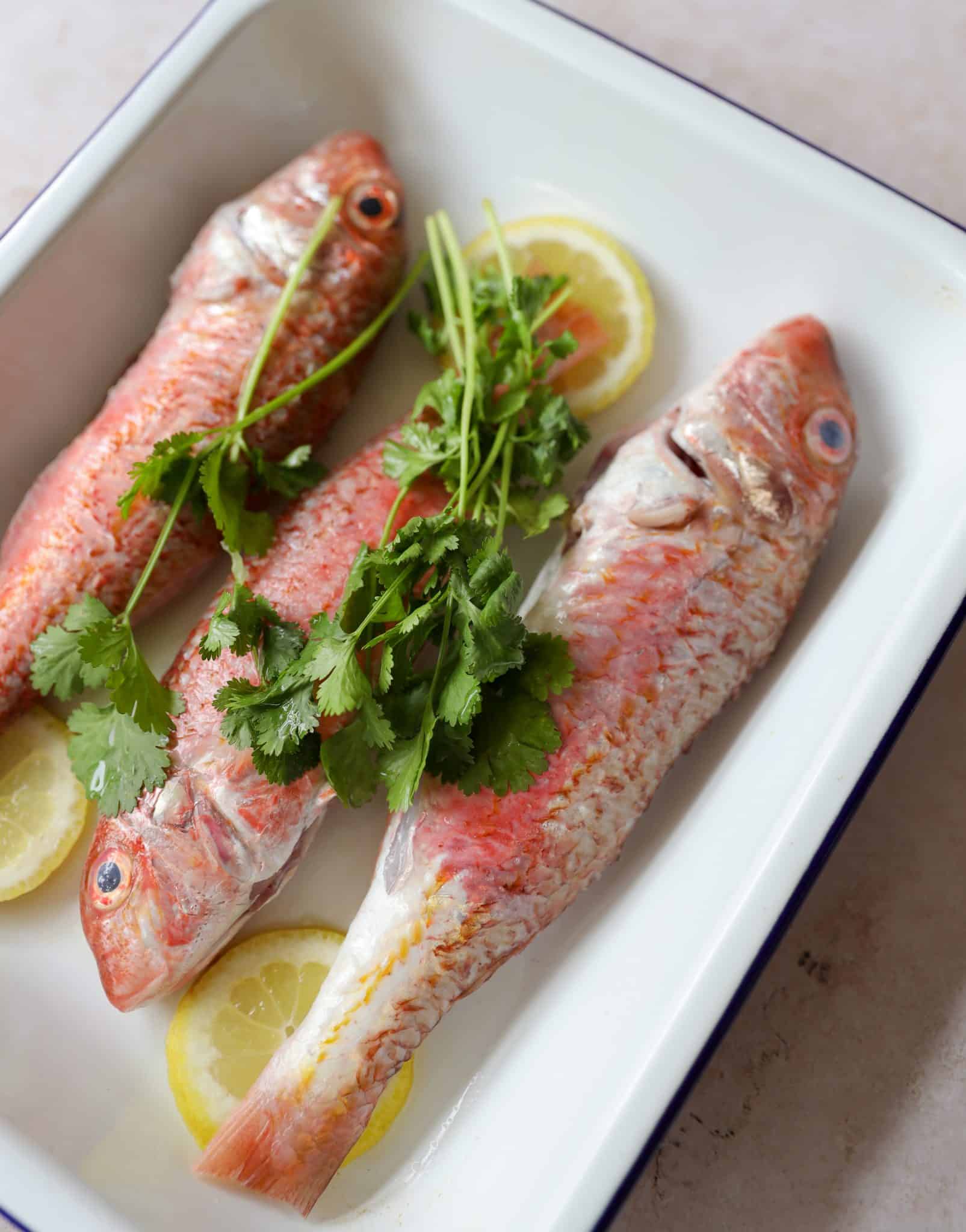 salmonetes al horno