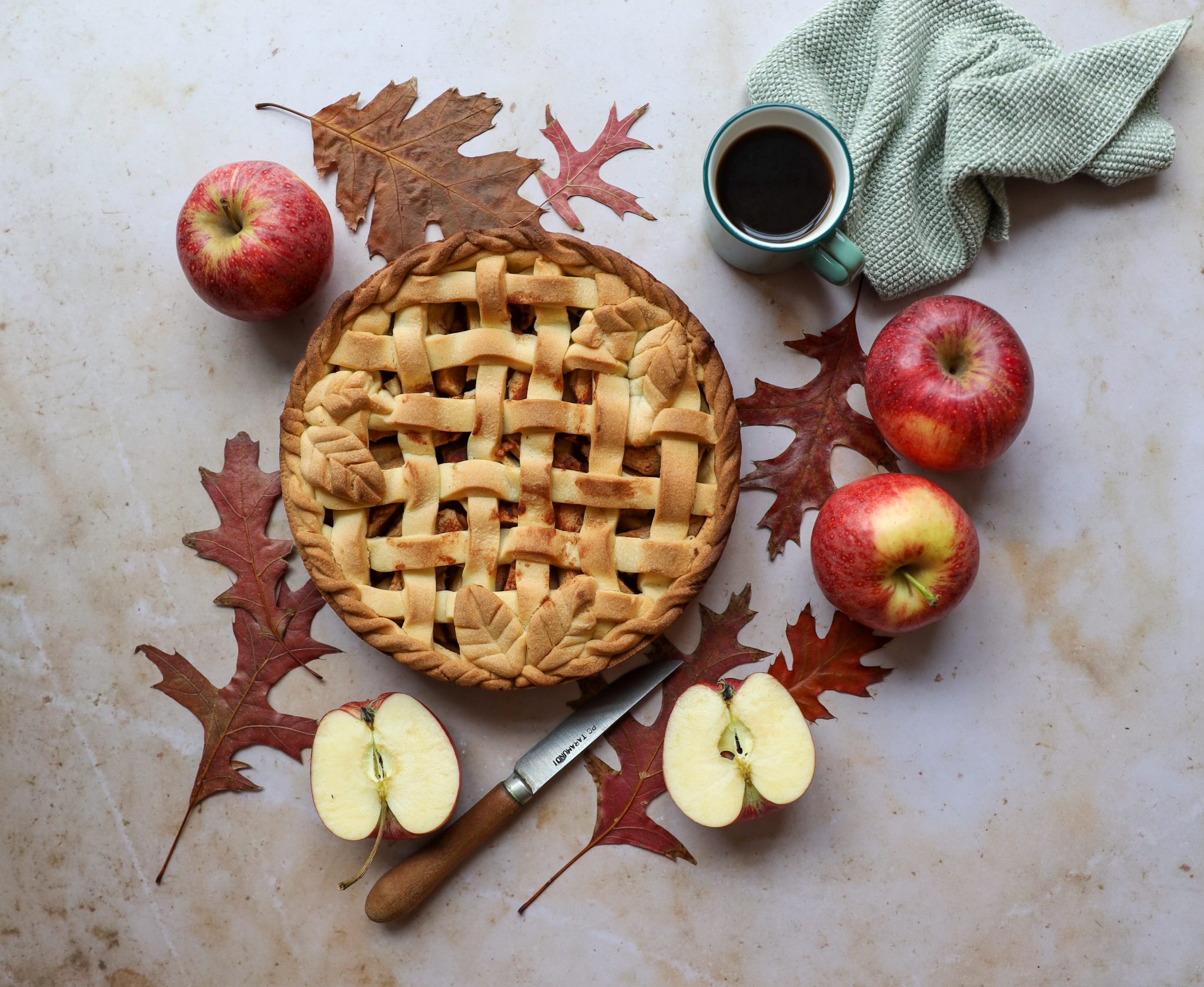 Crostata manzanas especiadas