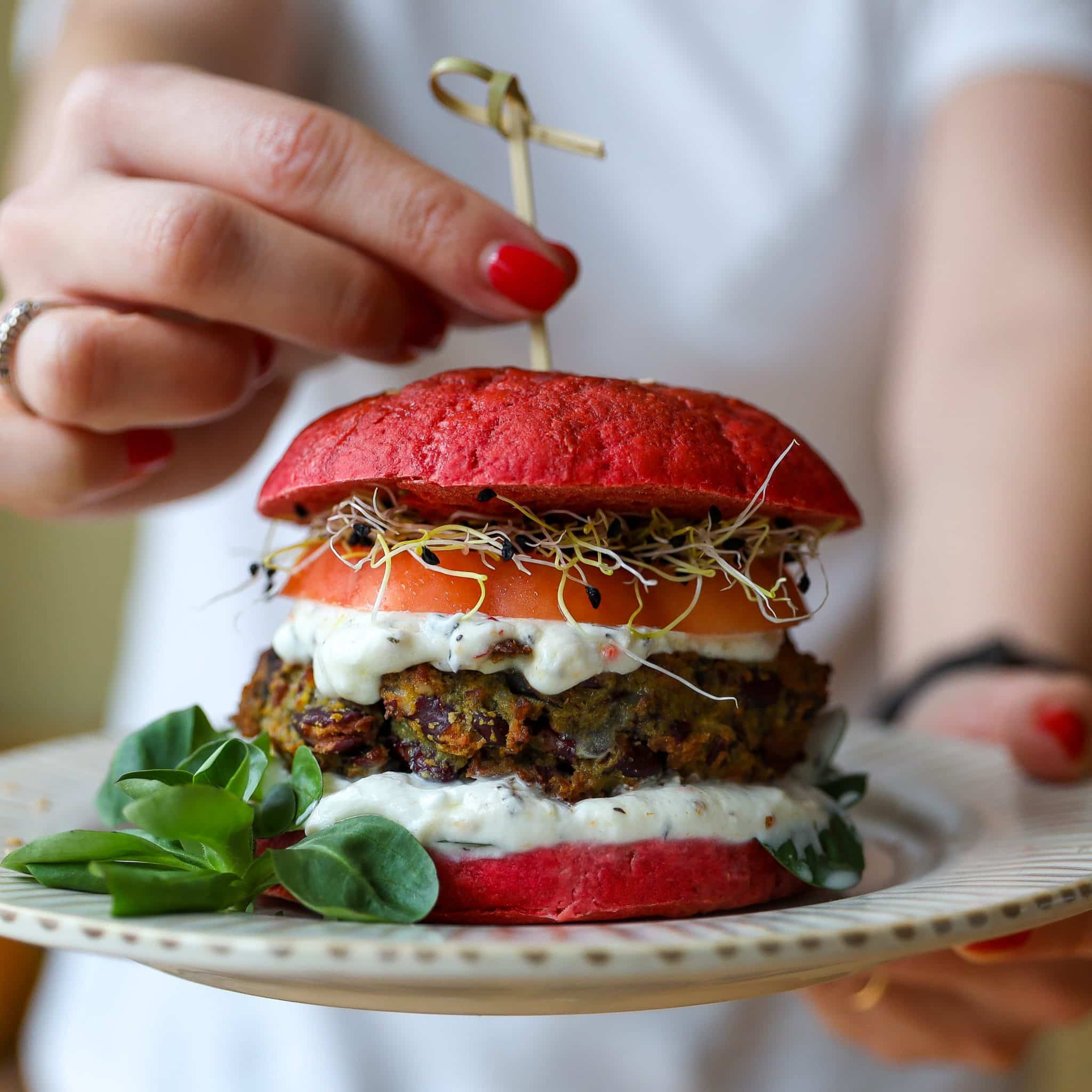 Hamburguesa vegana